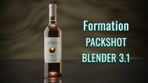 Modelisation et Composition Packshot 3D sous Blender