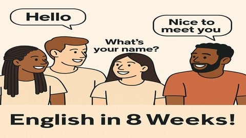 Speak English in 8 Weeks – Beginner Conversation Course