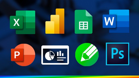 8 Cursos Completos de Microsoft Excel, Corel e Photoshop