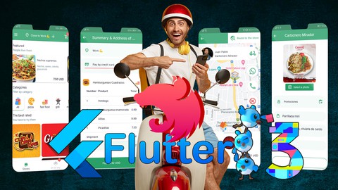 TU propia APP de DELIVERY Internacional | Flutter 3 y NestJS