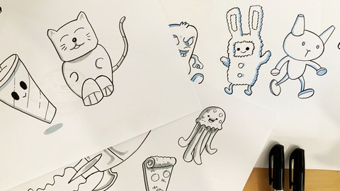 Apprendre à dessiner des DOODLES