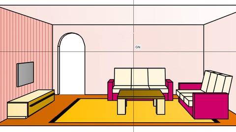 Autocad ile Perspektif çizim yöntemlerini öğrenin