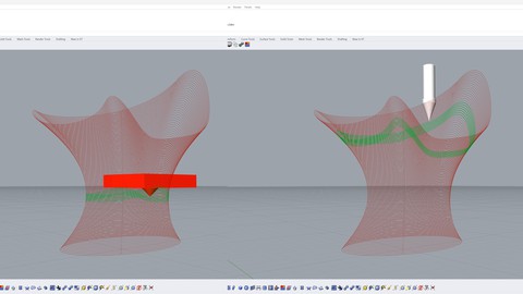 Rhinoceros+GrasshopperでつくるNon-Planar slicing simulator 編