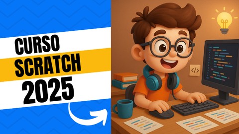 Aprende Scratch 2025 Jugando + Programación de Juegos