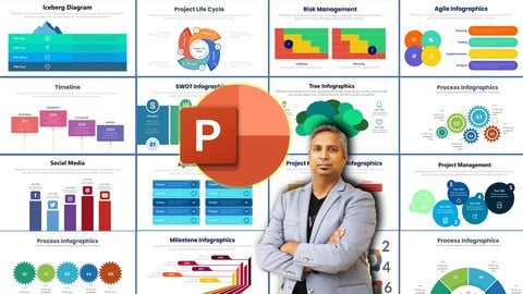 Powerpoint Infographics for Project Managers (earn 8 PDUs)