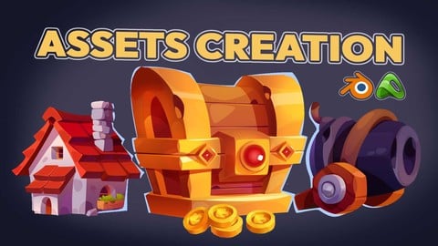 Game Asset Creation: Modeling & Texture Painting in Blender