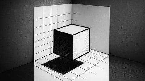 3D Drawing Course on Paper
