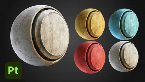 Creating a Painted Wood Material In Substance Painter