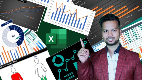 Microsoft Excel Dashboard, MIS and Data Analysis Masterclass