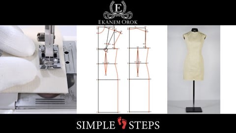 DRAFT and SEW (6) - Shoulder-Dart DRESS PATTERN Block