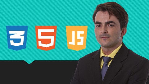 Curso de JavaScript, HTML e CSS + 127 Projetos Reais