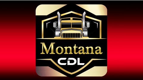 Montana Commercial Driver's License CDL Practice Test w/Labs