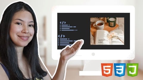 Animated Website with HTML CSS & Vanilla JS
