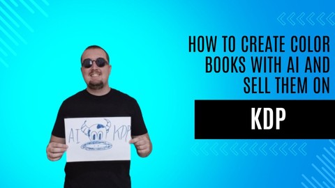 How to create color books with AI and sell them on KDP