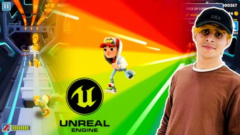 Unreal Engine 5 for Absolute Beginners: Build Subway Surfers