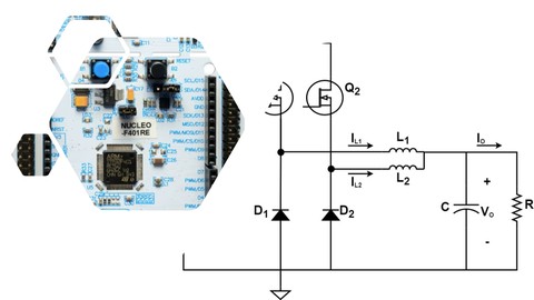 STM32: Control an Interleaved Buck Converter