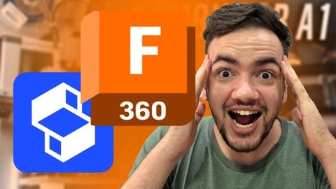 Modelagem 3D com FUSION 360 + Shapr3D: 2 Cursos COMPLETOS