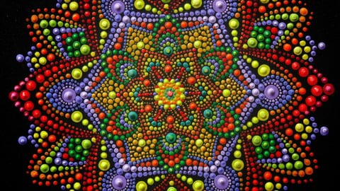 Learn Dot Mandala: Mindfulness Meditative Art