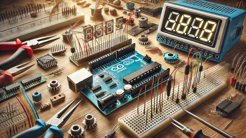 Arduino 4 Seven Segments Display Interfacing