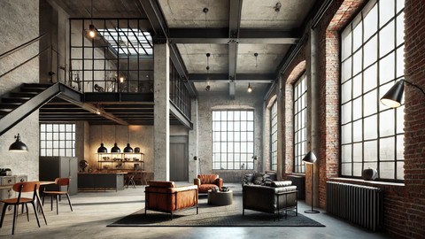 Estilo Industrial en Diseño de Interiores