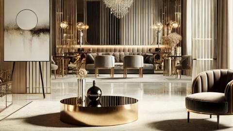 Estilo Glam en el Diseño de Interiores