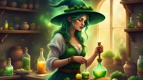 Green Witch: Working with Magical Herbs