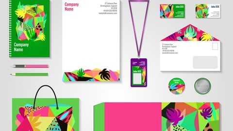 Papelería emprendedora con Corel Draw