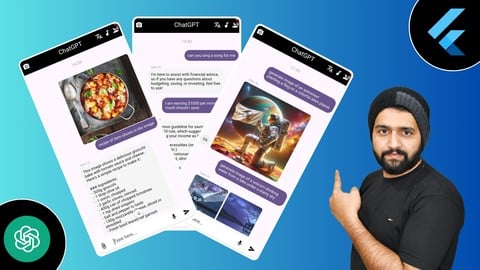 Build AI Chatbots in Flutter - ChatGPT & Generative AI Apps