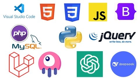 Full-Stack HTML CSS JS PHP PYTHON LARAVEL LIVEWIRE AI