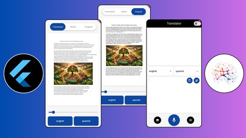 Flutter & NLP - Build Audio & Documents Translation App