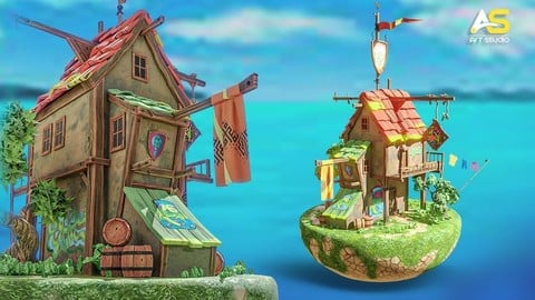 Creating a Stylized House and Props in Blender 2025