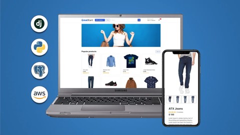 Advanced Python Django Ecommerce Website Development Course