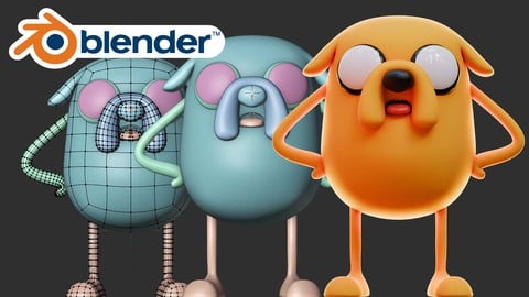 Apprendre Blender : Modéliser de personnage cartoon en 3D