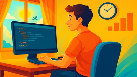 HTML من الصفر قم بإحترف بناء المواقع بإستخدام