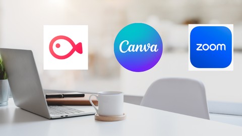 超簡単！VLLO、Canva、ZOOMでUdemy講座を作成しよう！(Macを使用)Unofficial