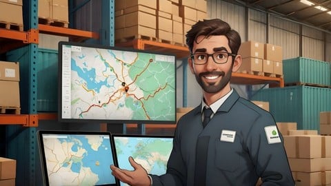Logistics Management & Geospatial Route Planning with Python