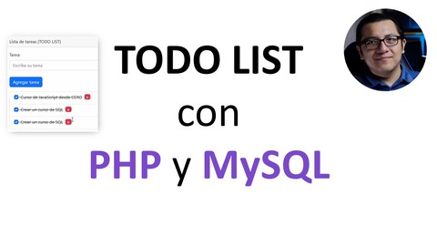 Crea una App Todo List con PHP y MySQL en 1 Hora