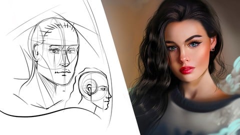 Drawing a Digital Portrait for Beginners