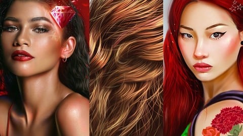 Learn to Draw Stunning Digital Portraits in 1 Hour