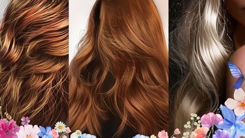 Hair Painting in Photoshop: Create Realistic Digital Hair