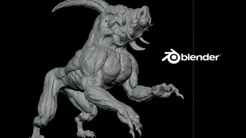 Learn How To Sculpt Creatures In Blender