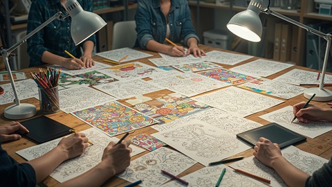 Producción Libros Para Colorear Con İnteligencia Artificial