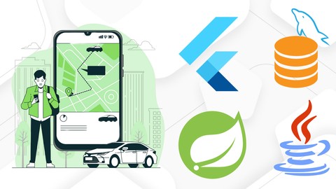 Crea una APP clone InDriver UBER con Flutter y Spring Boot