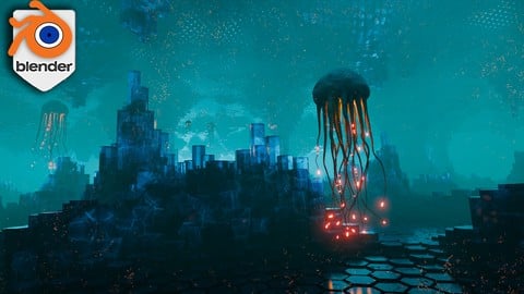 Blender Geometry Nodes - Alien Worlds, Tentacles & Terrain