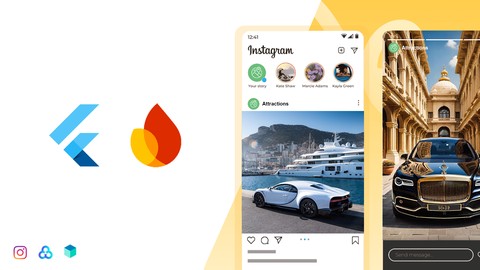 Build a Real Instagram Clone in Flutter & Firebase