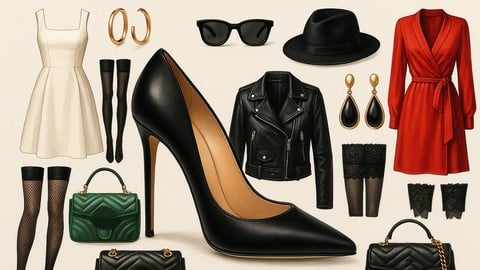 Digital Fashion Illustration: Accessory Design Masterclass