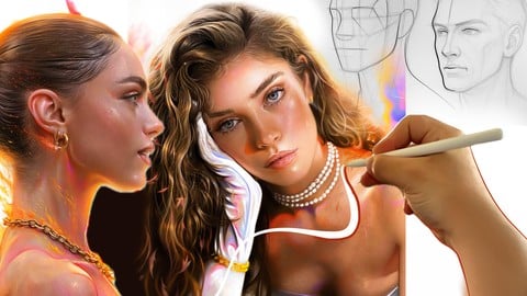 The Ultimate Digital Drawing Class: Portrait Paintings
