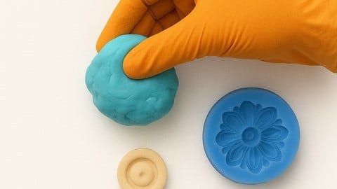 Création de moules en pâte silicone