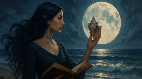 Sea Witchcraft Mastery: Ocean Magic & Moon Rituals