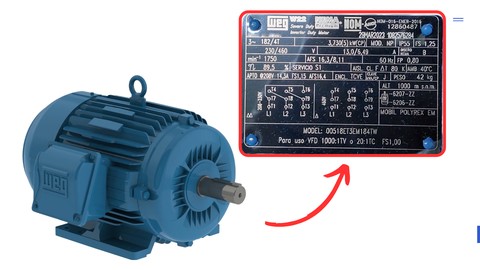 Interpretación técnica de placas de motores eléctricos